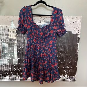 3 for $20//NWOT Navy Floral Summer Dress
